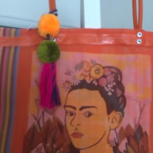 Frida Kahlo market bag